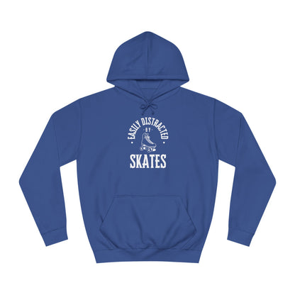 Easily Distracted by Skates Unisex Hoodie