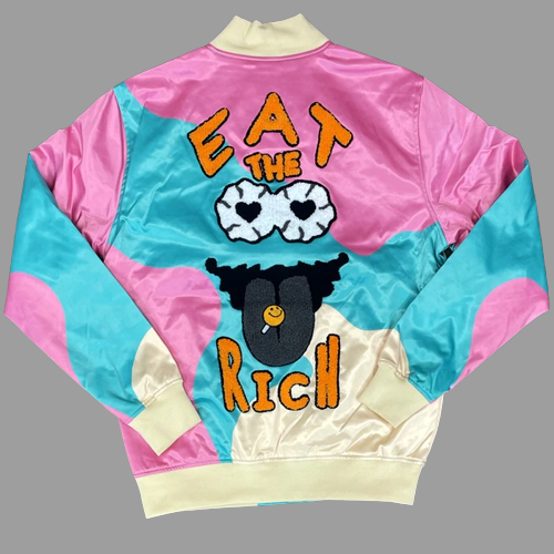 Eat The Rich Bomber Jacket