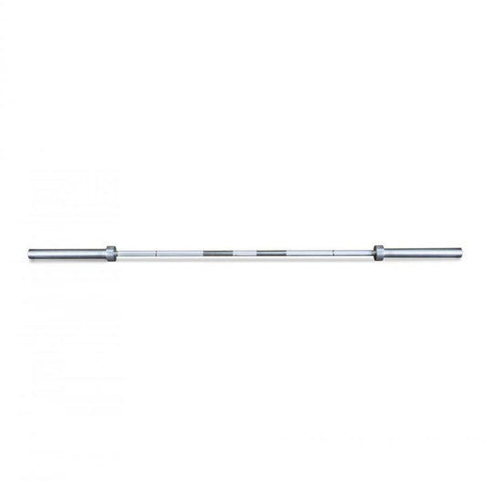 Hard Chrome Olympic Bar - Muscle D Fitness - 7' Length - Rotating Sleeves