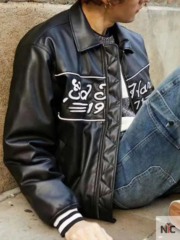Ed Hardy Leather Jacket