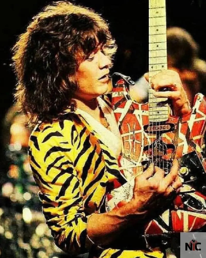 Eddie Van Halen Yellow Tiger Jacket