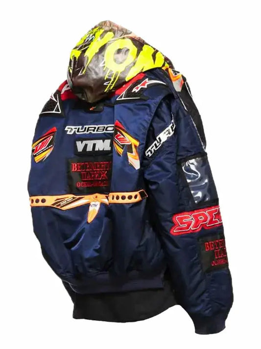 Elite Vetements X Alpha Industries Hooded Racing Jacket
