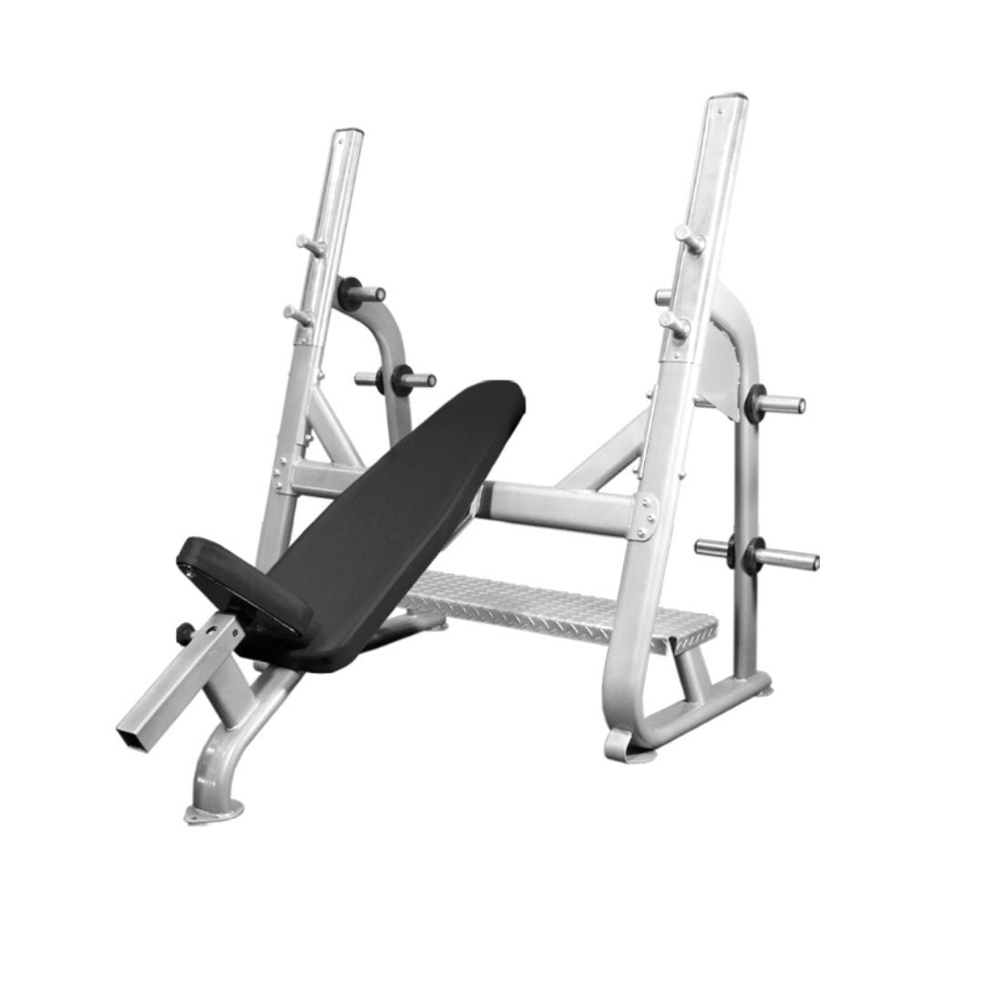 Elite Olympic Incline Bench - Muscle D Fitness - Commercial