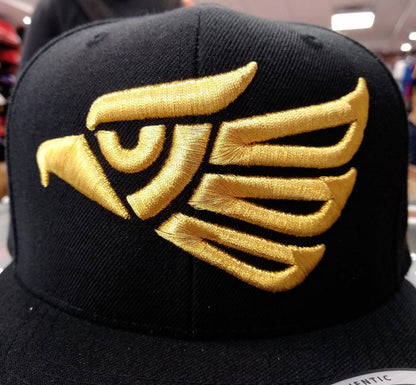 Embroidered Eagle and flag Mexico SLIM LOGO SnapBack hat