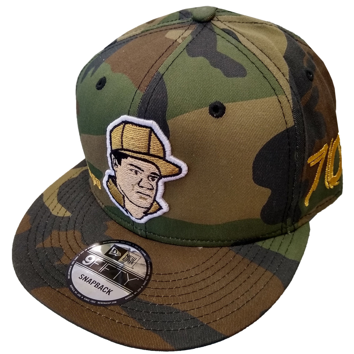 Embroidered "El Chapo" logo hats