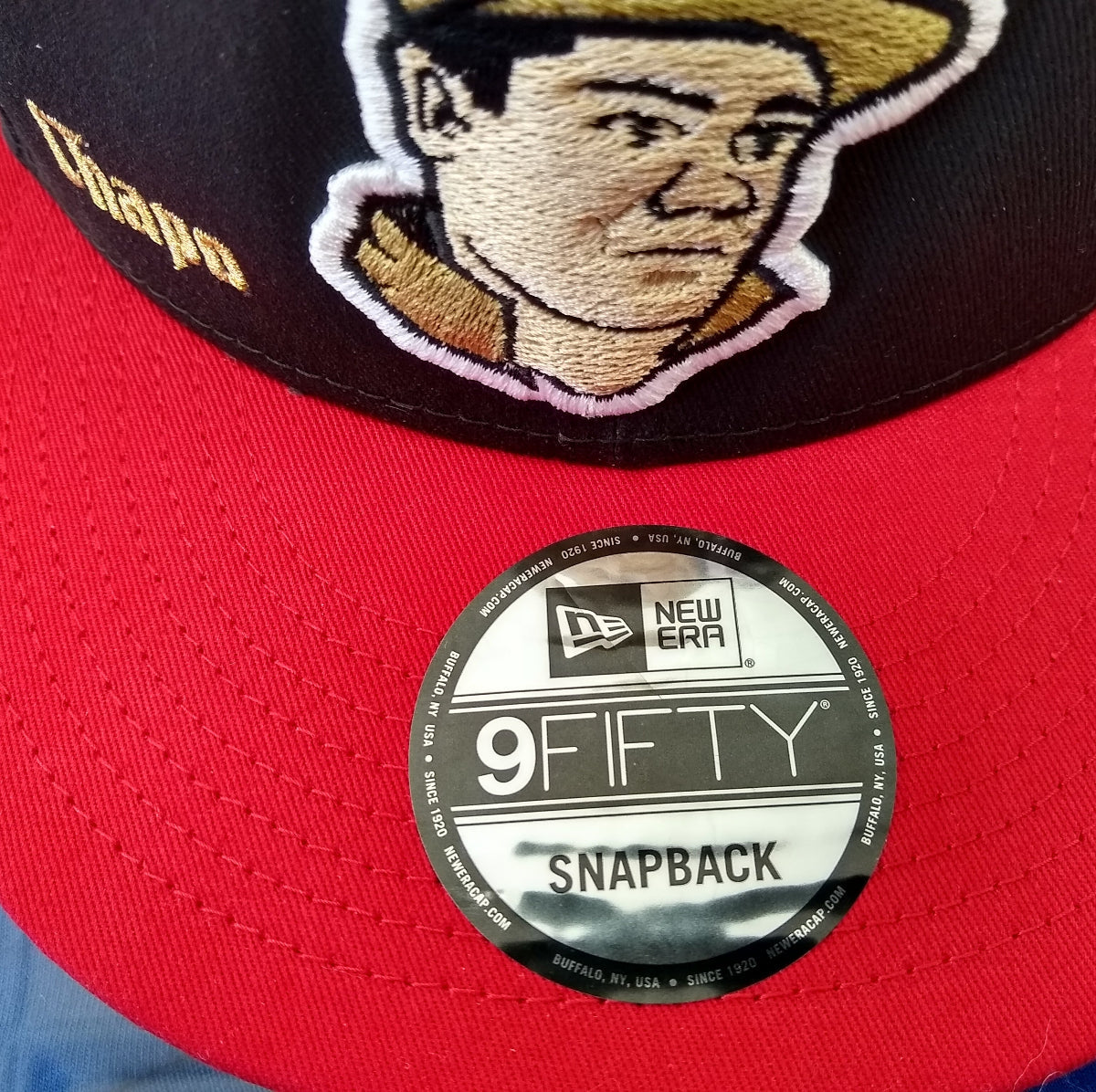Embroidered "El Chapo" logo hats