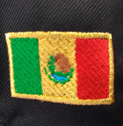 Embroidered SnapBack Mexican Bull Logo Hat