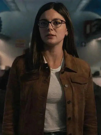 Emma Brunner FUBAR Brown Leather Jacket