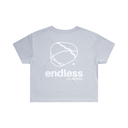 Crop Stone Logo Tee