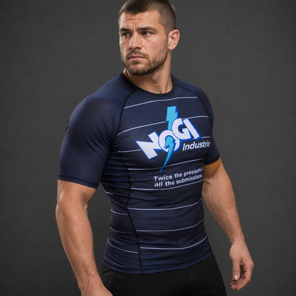Energy Rash Guard Short Sleeve - BLACK
