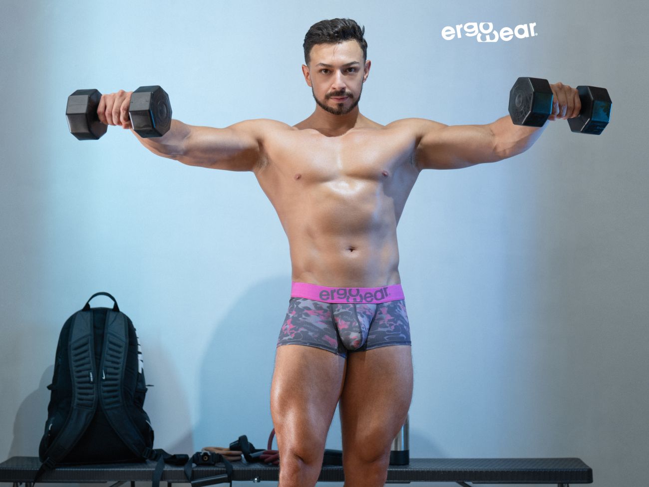 ErgoWear EW1716 MAX SE CAMO Trunks Color Pink