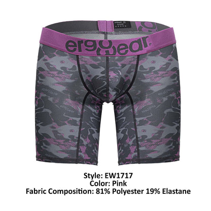 ErgoWear EW1717 MAX SE CAMO Boxer Briefs Color Pink