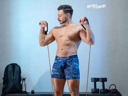 ErgoWear EW1721 MAX SE CAMO Boxer Briefs Color Blue