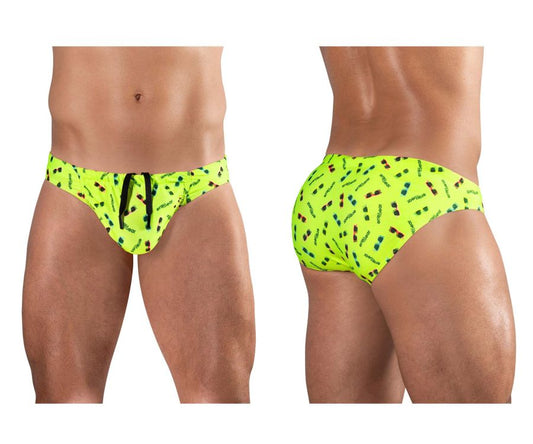 ErgoWear EW1762 FEEL SW Swim Briefs Color Bright Yellow