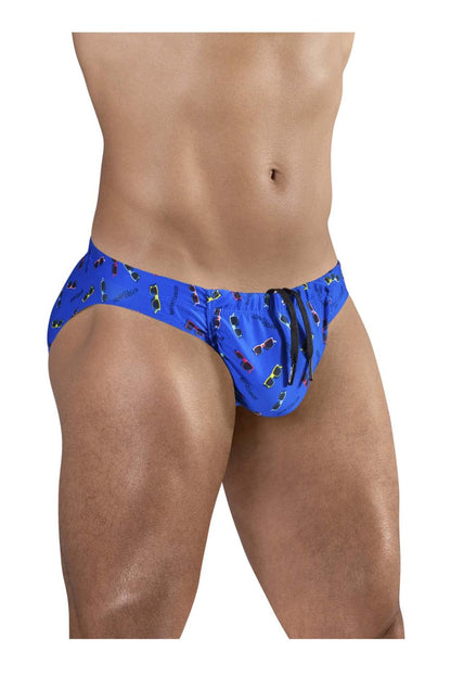 ErgoWear EW1764 FEEL SW Swim Briefs Color Blue-Sunglasses