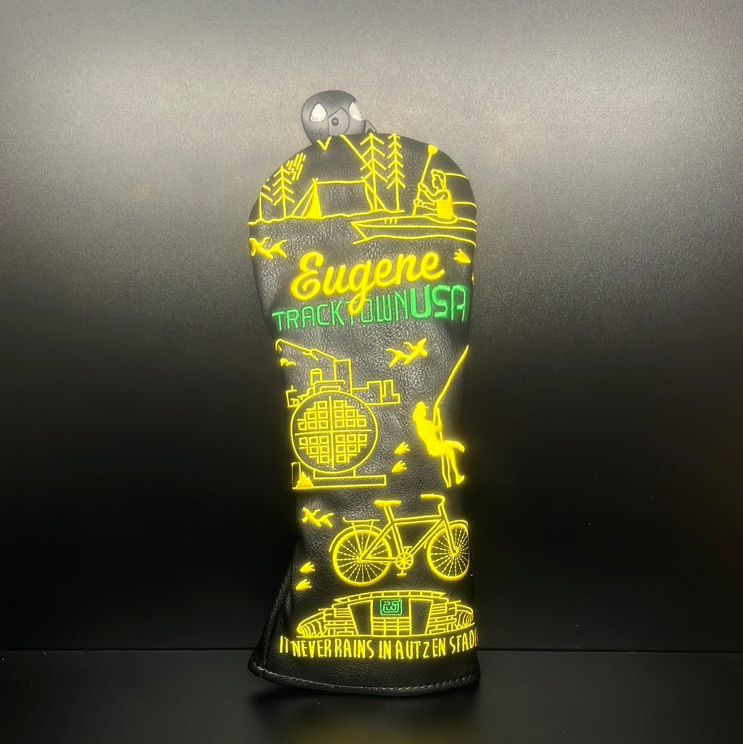 Eugene Track Town USA Headcover