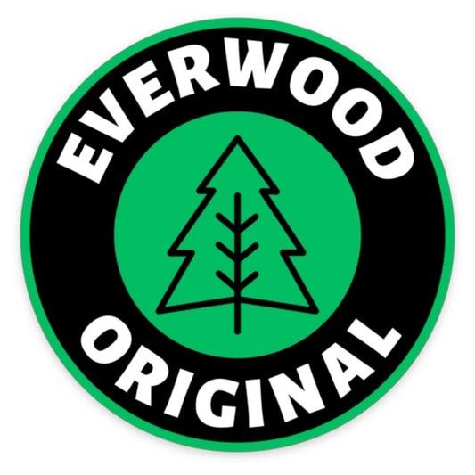 Tree Logo Circle Sticker