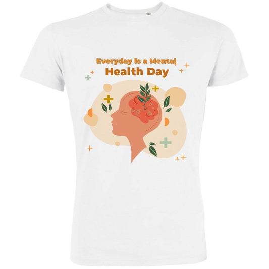 Every Day Is A Mental Health Day Men's Organic Tee