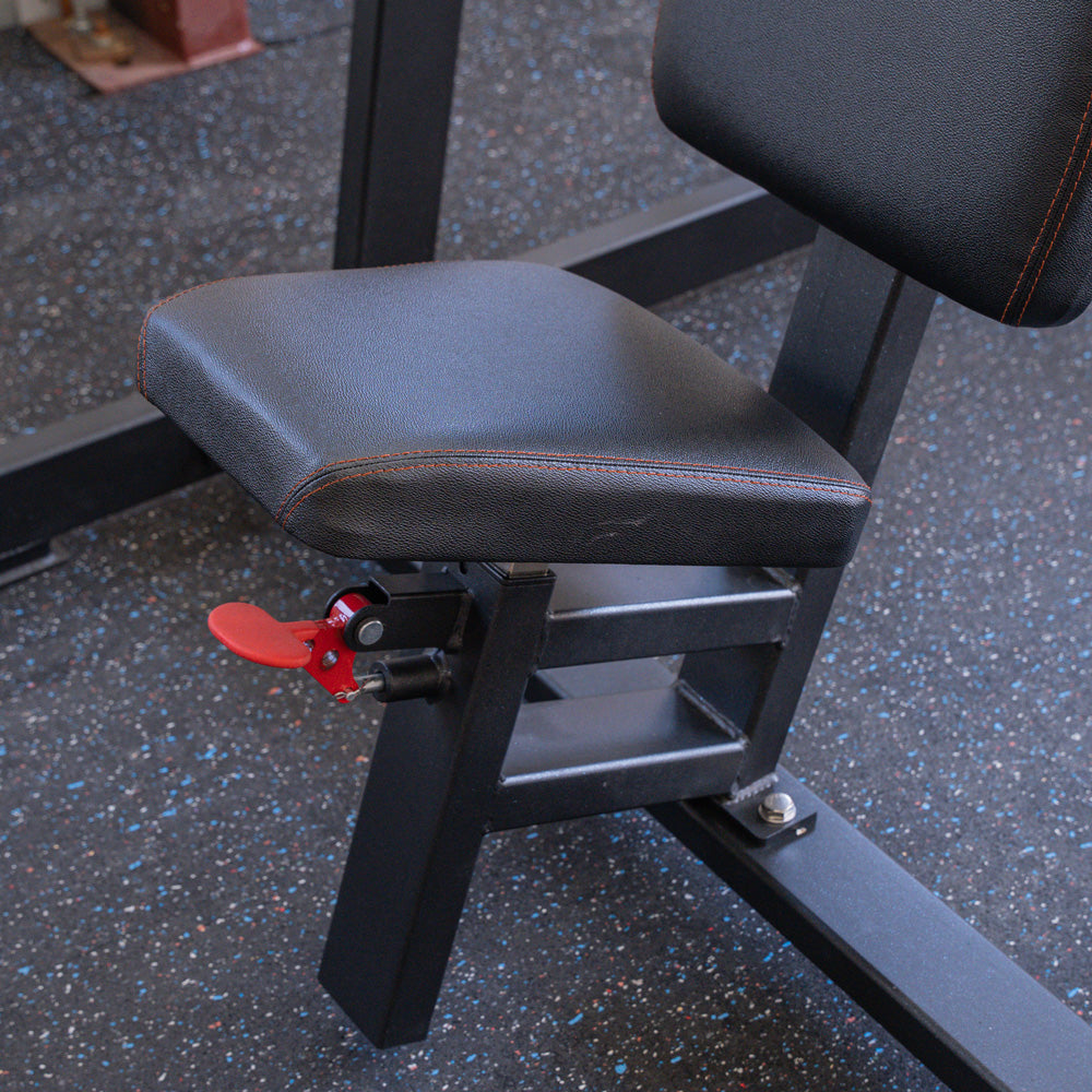 Excel Iso-Lateral Chest/Back Combo - Muscle D Fitness - Plate Loaded - Gas Shock Assisted Seat Adjustment