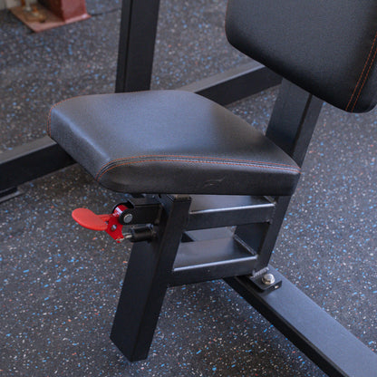 Excel Iso-Lateral Chest/Back Combo - Muscle D Fitness - Plate Loaded - Gas Shock Assisted Seat Adjustment