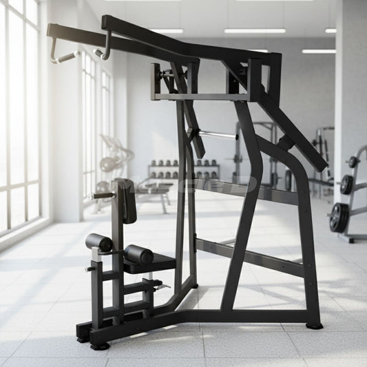Excel Iso-Lateral High Row - Muscle D Fitness - Plate Load High Row - Gas Shock Assisted Seat Adjustment