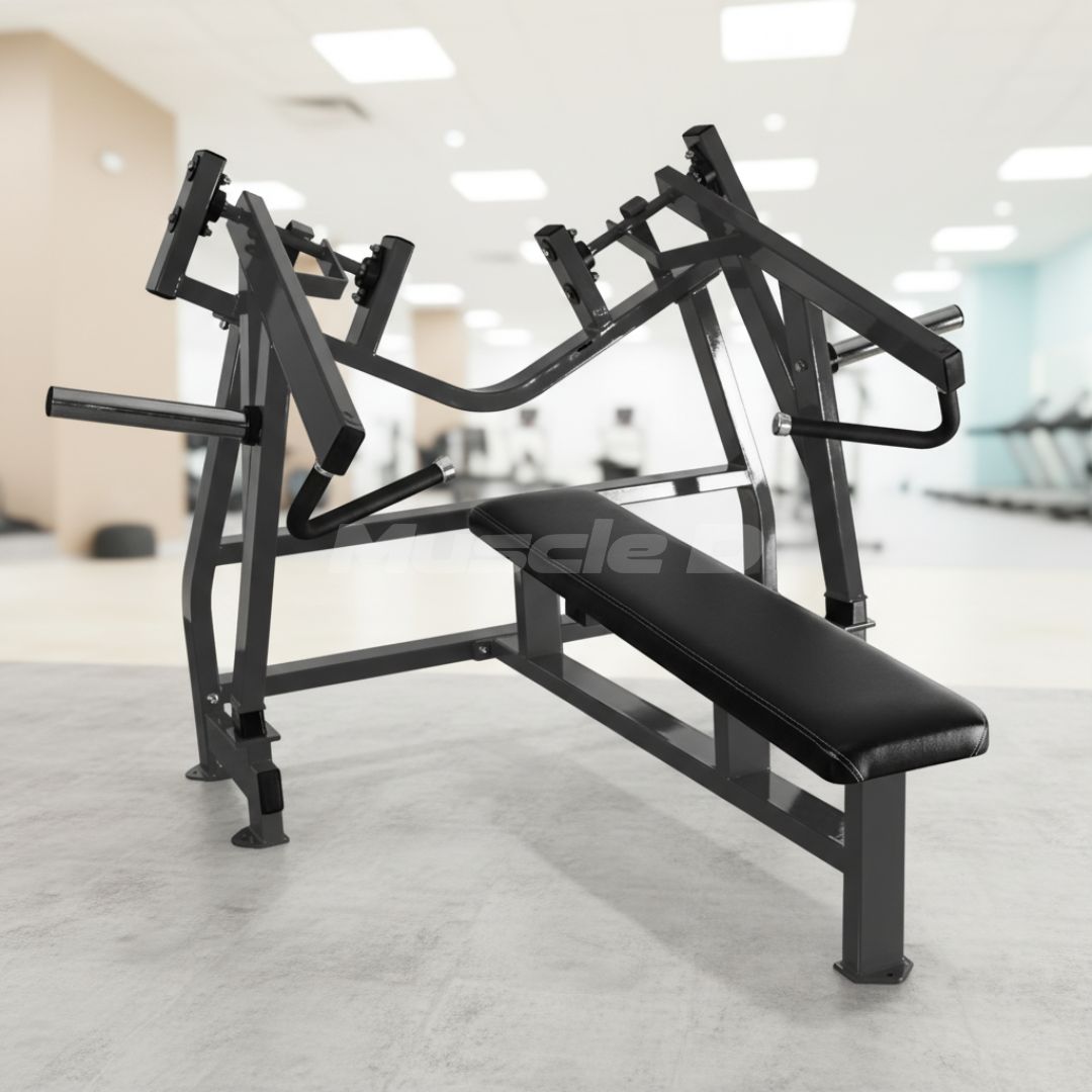 Excel Iso-Lateral Horizontal Press - Muscle D Fitness - Plate Load Bench Press