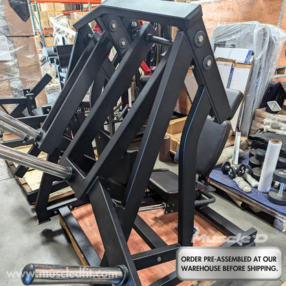 Excel Iso-Lateral Leg Press - Muscle D Fitness - Plate Load Independent Leg Press / Single Leg Press