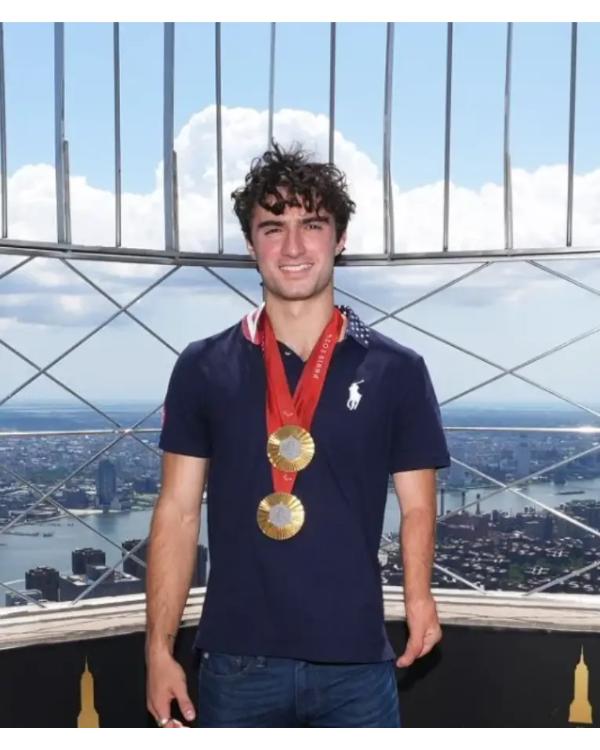 Ezra Frech Empire State Building Polo T-Shirt