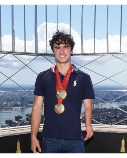 Ezra Frech Empire State Building Polo T-Shirt
