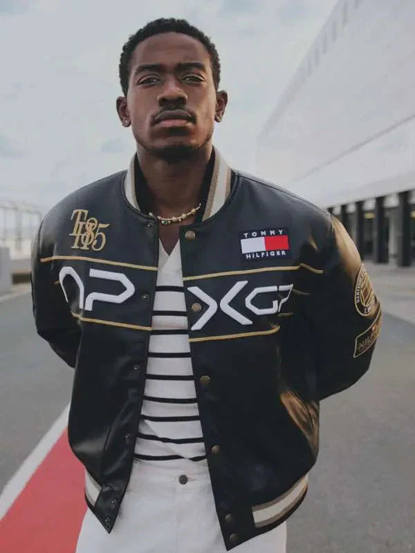 F1 Movie Damson Idris APXGP Varsity Jacket