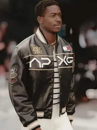 F1 Movie Damson Idris APXGP Varsity Jacket