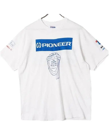 F1 The Movie 2025 Brad Pitt White T-shirt