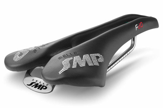 Selle SMP F20 Bicycle Saddle with Steel Rail (Black)
