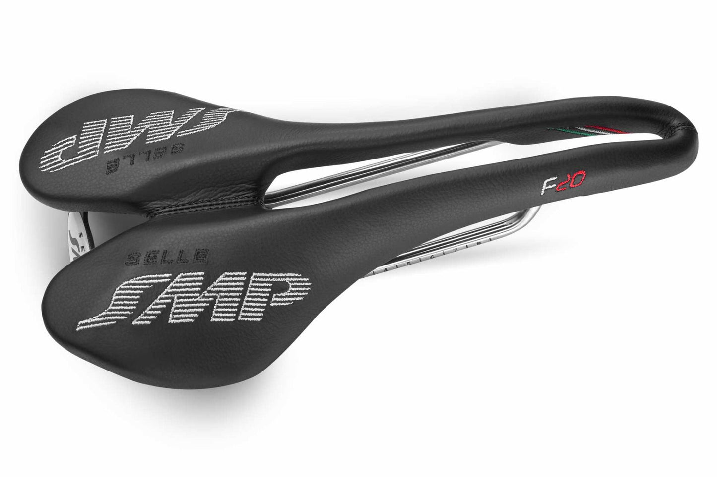 Selle SMP F20 Bicycle Saddle with Steel Rail (Black)