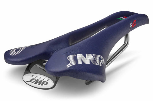 Selle SMP F20 Bicycle Saddle with Steel Rail (Navy Blue)