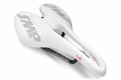 Selle SMP F20 Bicycle Saddle with Steel Rail (White)