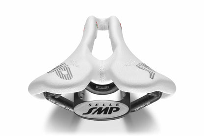 Selle SMP F20 Bicycle Saddle with Steel Rail (White)