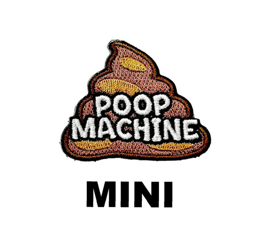 POOP MACHINE - Mini Morale Patch