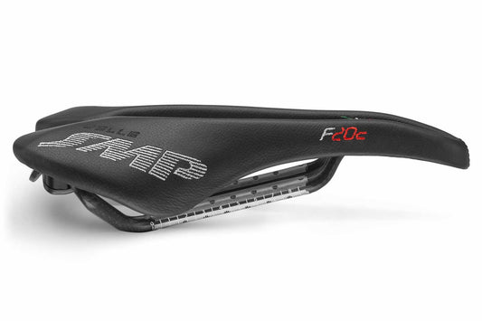 Selle SMP F20C Bicycle Saddle with Carbon Rail (Black)