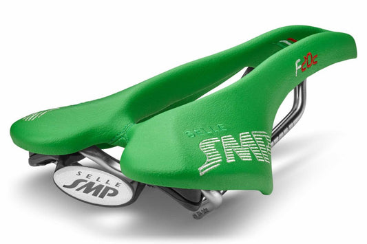Selle SMP F20C Bicycle Saddle with Steel Rail (Green)