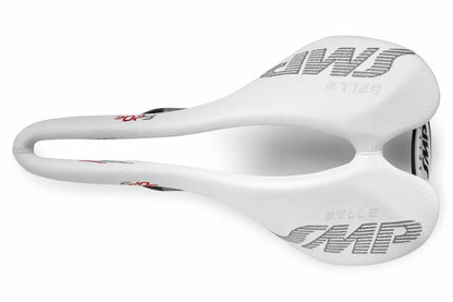 Selle SMP F20C Bicycle Saddle with Steel Rail (White)