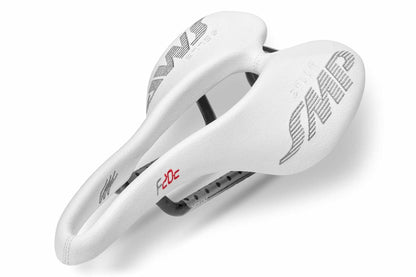 Selle SMP F20C Bicycle Saddle with Steel Rail (White)