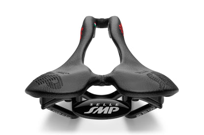 Selle SMP F20C s.i. Bicycle Saddle with Carbon Rails (Black)