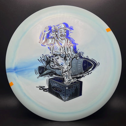 Alpha Warbird - "Ride Em Rocket Cowboy" Triple Foil