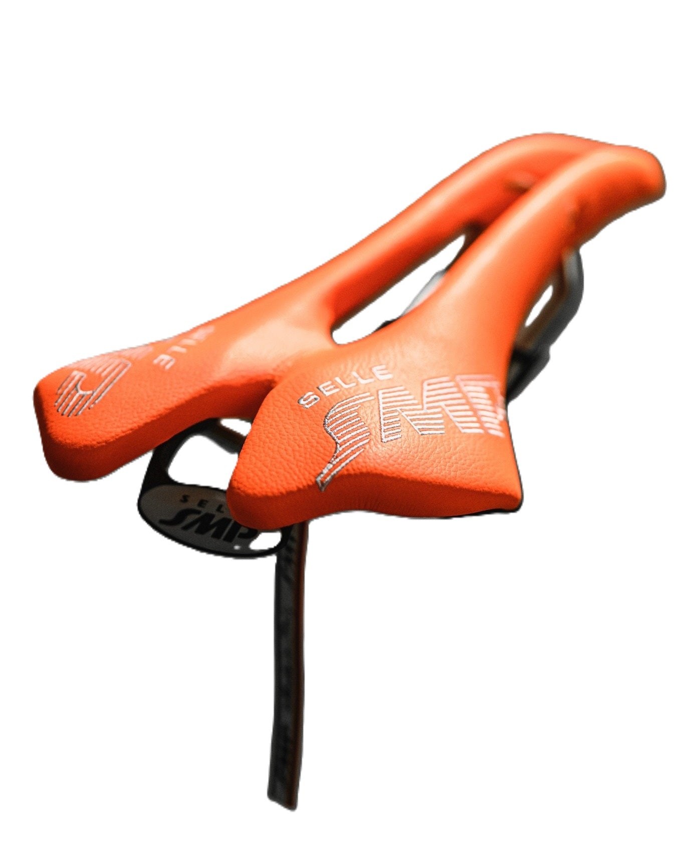 Selle SMP F30 Saddle with Steel Rails (Fluro Orange)