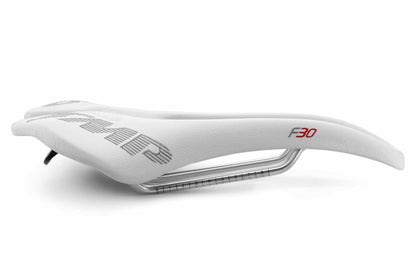 Selle SMP F30 Saddle with Carbon Rails (White)