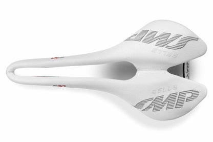 Selle SMP F30 Saddle with Carbon Rails (White)