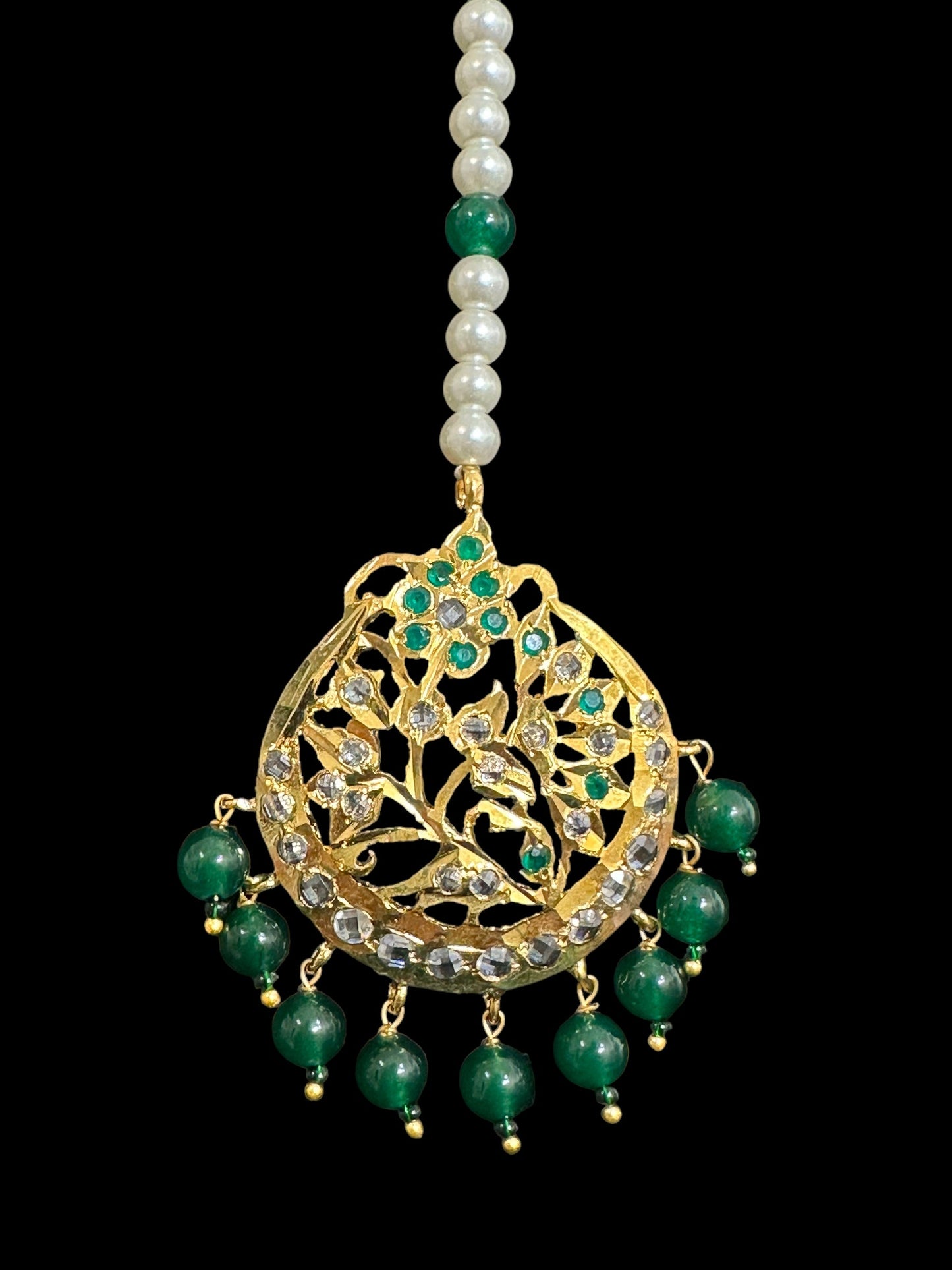 DJTK39 Sarah  tika in green  (READY TO SHIP  )