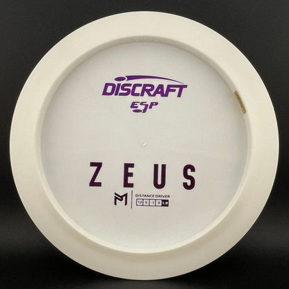 White ESP Zeus - Bottom Stamp Dyer's Delight - Paul McBeth