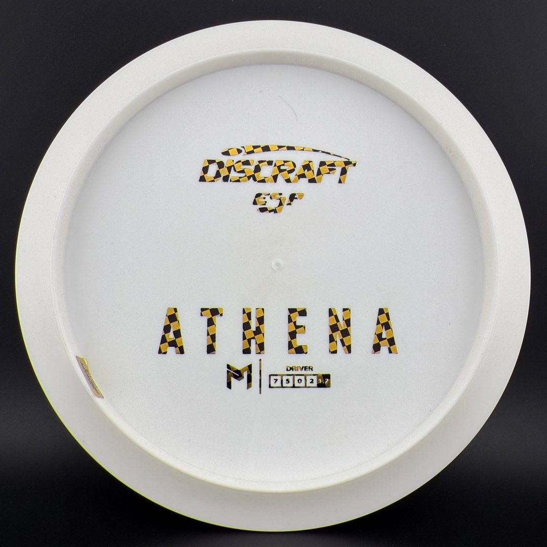 White ESP Athena - Bottom Stamp - Dyer’s Delight